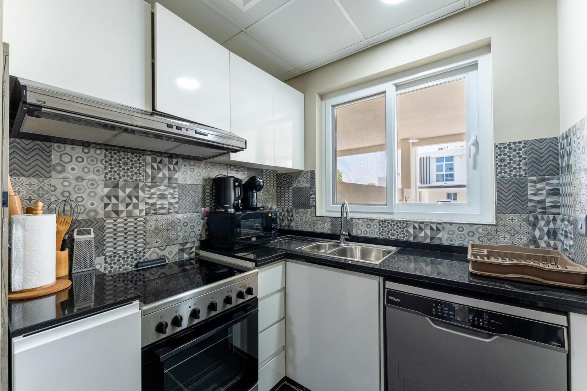 Serene 3br With Private Backyard In Damac Hills 2 By Bhavan